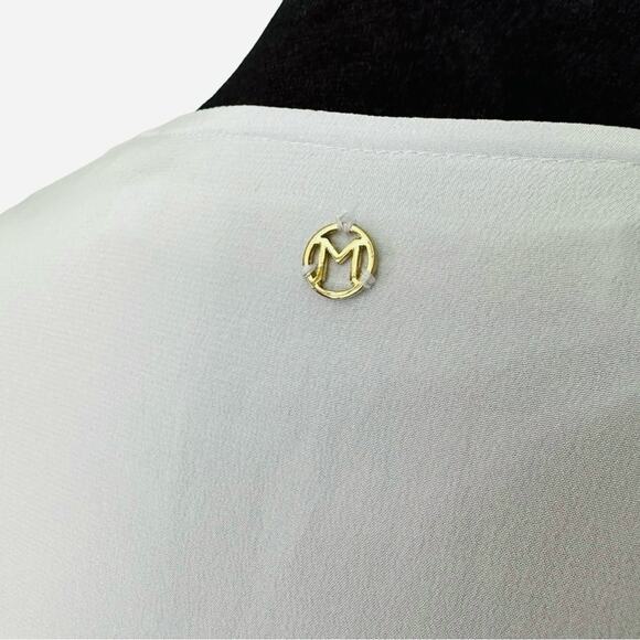 2/$25 Marie Oliver Andi Dress Silk Fringe Powder Blue Croquette Twee Girly XS - Picture 8 of 13